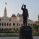Präsident Ho Chi Minh Statue